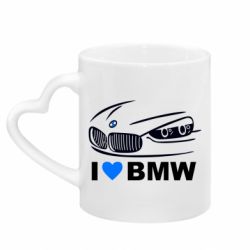 Кружки с ручкой в виде сердца