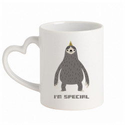 Кружки с ручкой в виде сердца