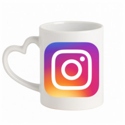 Кружки з ручкою у вигляді серця