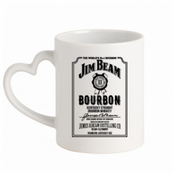 Кружки с ручкой в виде сердца