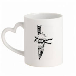 Кружки с ручкой в виде сердца