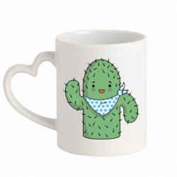 Кружки с ручкой в виде сердца