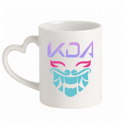 Кружки с ручкой в виде сердца - FATLINE