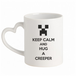 Кружки с ручкой в виде сердца