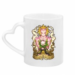 Кружки с ручкой в виде сердца