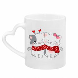 Кружки з ручкою у вигляді серця