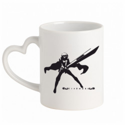 Кружки з ручкою у вигляді серця