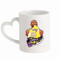 Кружки с ручкой в виде сердца