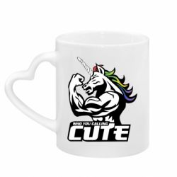 Кружки з ручкою у вигляді серця - FATLINE