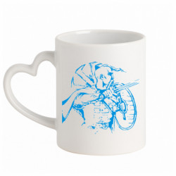 Кружки з ручкою у вигляді серця