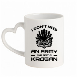 Кружки з ручкою у вигляді серця