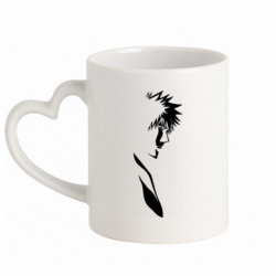 Кружки з ручкою у вигляді серця