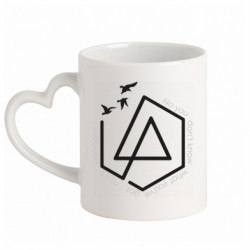 Кружки с ручкой в виде сердца