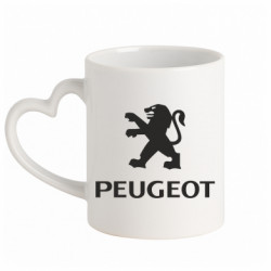 Кружки с ручкой в виде сердца