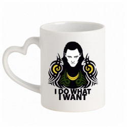 Кружки с ручкой в виде сердца