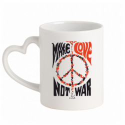 Кружки з ручкою у вигляді серця