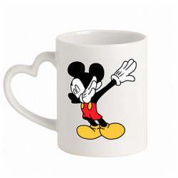 Кружки с ручкой в виде сердца