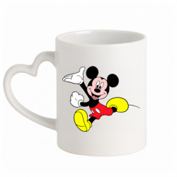 Кружки з ручкою у вигляді серця