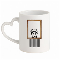 Кружки з ручкою у вигляді серця