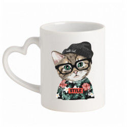 Кружки з ручкою у вигляді серця