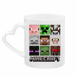 Кружки з ручкою у вигляді серця