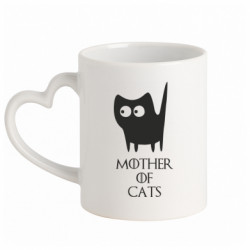 Кружки з ручкою у вигляді серця