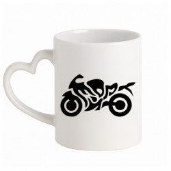 Кружки з ручкою у вигляді серця