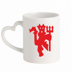 Кружки с ручкой в виде сердца - FATLINE