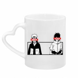 Кружки з ручкою у вигляді серця - FATLINE