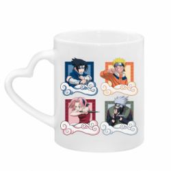 Кружки з ручкою у вигляді серця