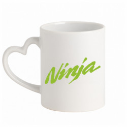 Кружки с ручкой в виде сердца - FATLINE