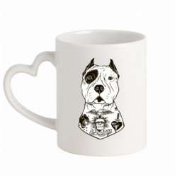 Кружки з ручкою у вигляді серця