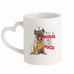 Кружки с ручкой в виде сердца