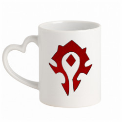 Кружки з ручкою у вигляді серця