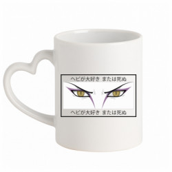 Кружки с ручкой в виде сердца