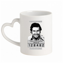 Кружки с ручкой в виде сердца