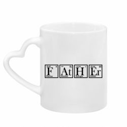 Кружки з ручкою у вигляді серця - FATLINE