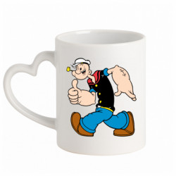 Кружки з ручкою у вигляді серця