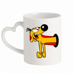 Кружки з ручкою у вигляді серця