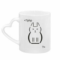 Кружки с ручкой в виде сердца