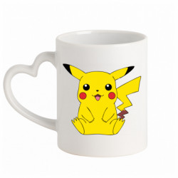 Кружки з ручкою у вигляді серця