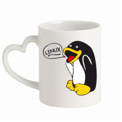 Кружки с ручкой в виде сердца