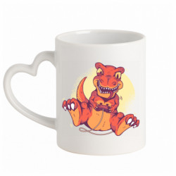 Кружки с ручкой в виде сердца