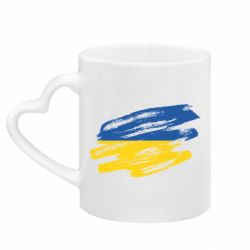Кружки с ручкой в виде сердца