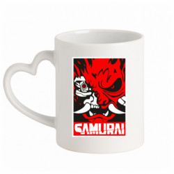 Кружки с ручкой в виде сердца