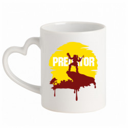 Кружки з ручкою у вигляді серця