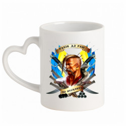 Кружки с ручкой в виде сердца