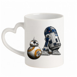 Кружки з ручкою у вигляді серця