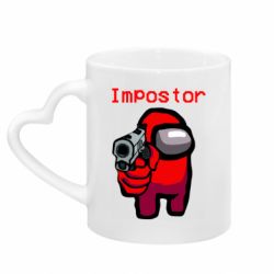 Кружки з ручкою у вигляді серця
