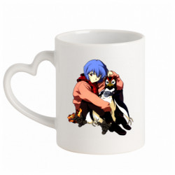 Кружки з ручкою у вигляді серця